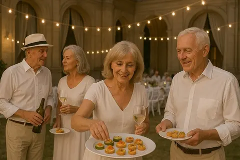Diner en blanc