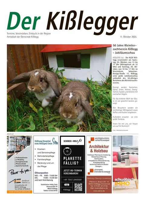 11.10.2025 Der Kißlegger