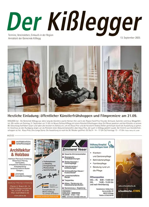 13.09.2025 Der Kißlegger