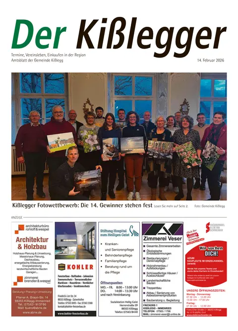 14.02.2026 Der Kißlegger