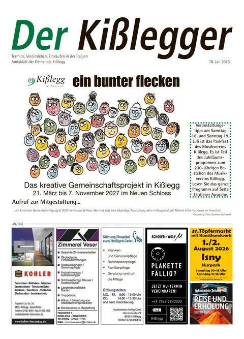 18.07.2026 Der Kißlegger