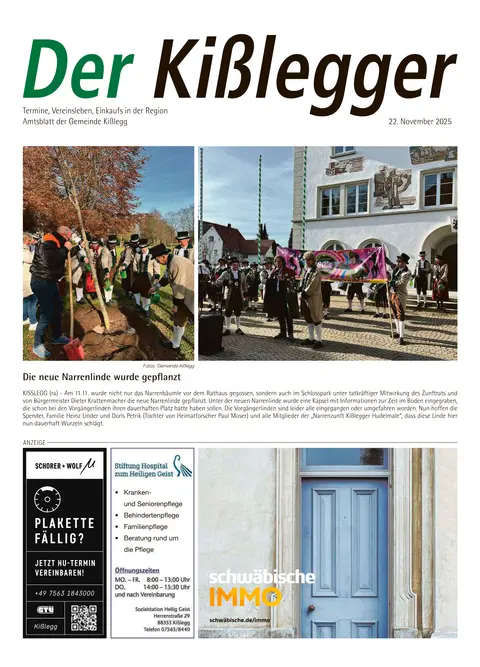 22.11.2025 Der Kißlegger