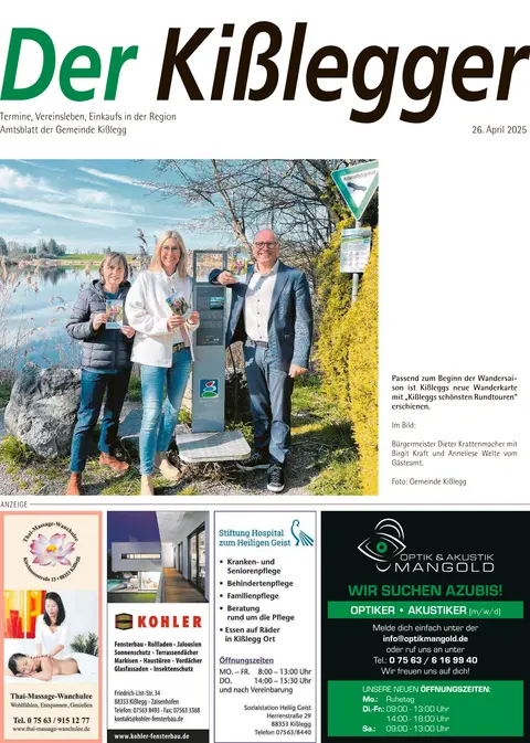 26.04.2025 Der Kißlegger