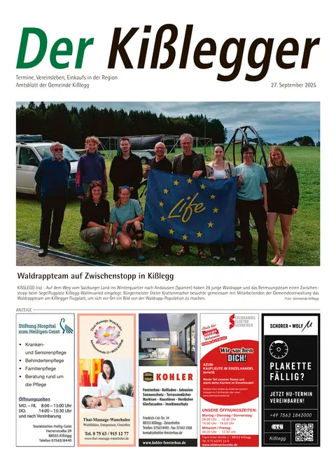 27.09.2025 Der Kißlegger