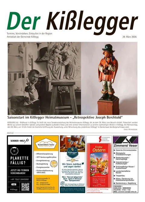 28.03.2026 Der Kißlegger
