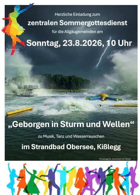 Evangelischer Gottesdienst im Strandbad Obersee Kißlegg