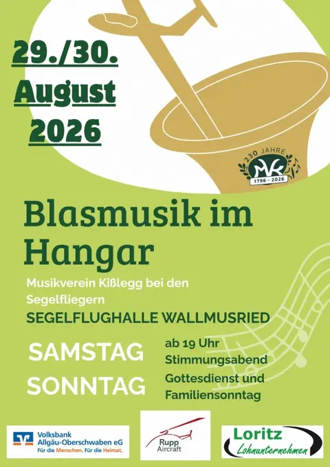 Musikverein Kißlegg feiert ein besonderes Festwochenende